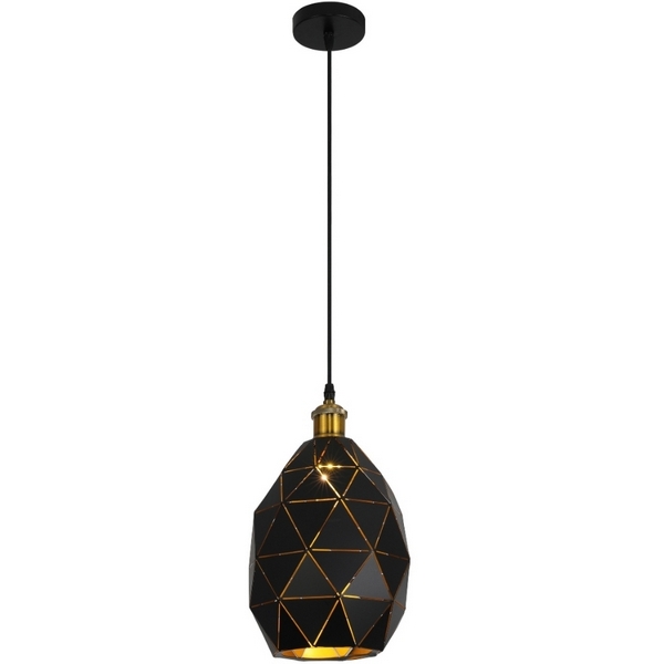 

Подвесной светильник LDP 8038-220 BK+GD Lumina Deco, Черный, LDP 8038-220 BK+GD