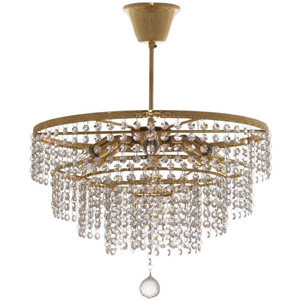 

Потолочная люстра на штанге Lumina Deco Staria LDP 95101-6, Прозрачный, Staria LDP 95101-6