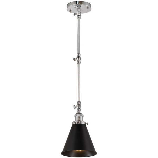 

Подвесной светильник Lumina Deco Rubi LDP B007 CHR+BK, Черный, Rubi LDP B007 CHR+BK