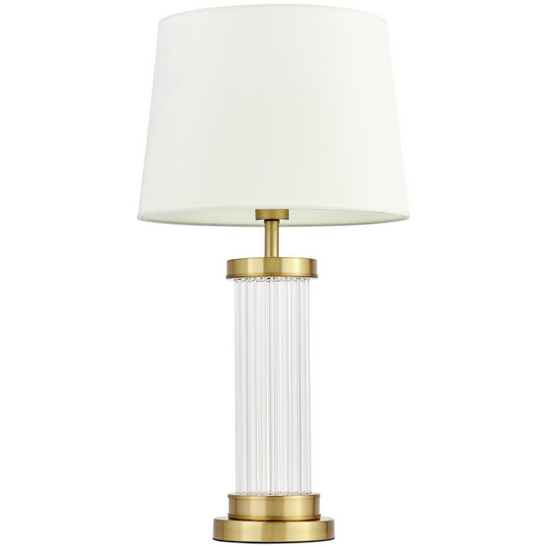 

Интерьерная настольная лампа Lumina Deco LDT 301 MD+WT, Бронза, LDT 301 MD+WT