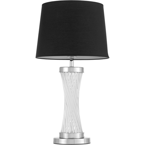 

Настольная лампа Lumina Deco Villanova LDT 302 CHR+BK, Черный, Villanova LDT 302 CHR+BK