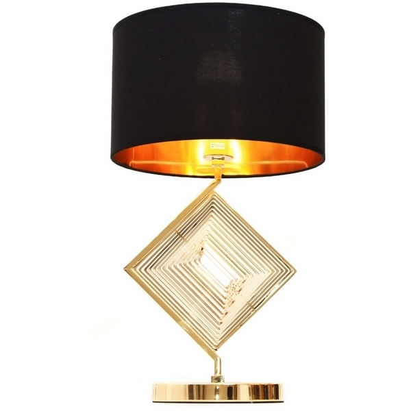 

Интерьерная настольная лампа Lumina Deco LDT 5529 F.GD+BK, LDT 5529 F.GD+BK