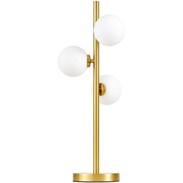 

Настольная лампа Lumina Deco Marsiada LDT 6033-3 MD, Белый, Marsiada LDT 6033-3 MD