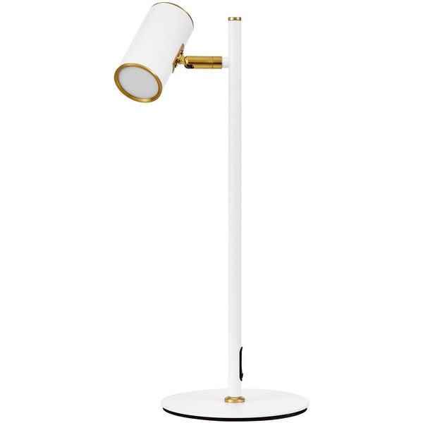 

Настольная лампа Lumina Deco Mirra LDT 7731-1 WT+MD, Белый, Mirra LDT 7731-1 WT+MD