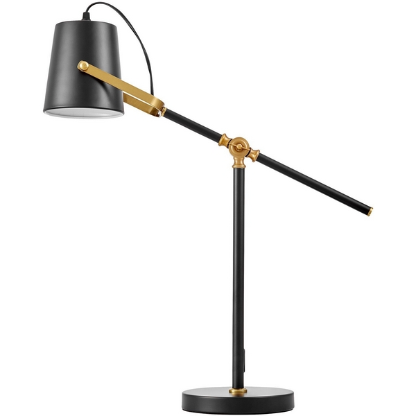 

Настольная лампа Lumina Deco Fela LDT 7733-1 BK+MD, Черный, Fela LDT 7733-1 BK+MD
