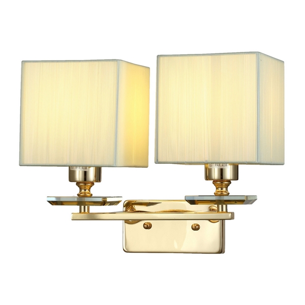 

Бра LDW 17100-2 GD Lumina Deco Liniano, Бежевый, Liniano LDW 17100-2 GD