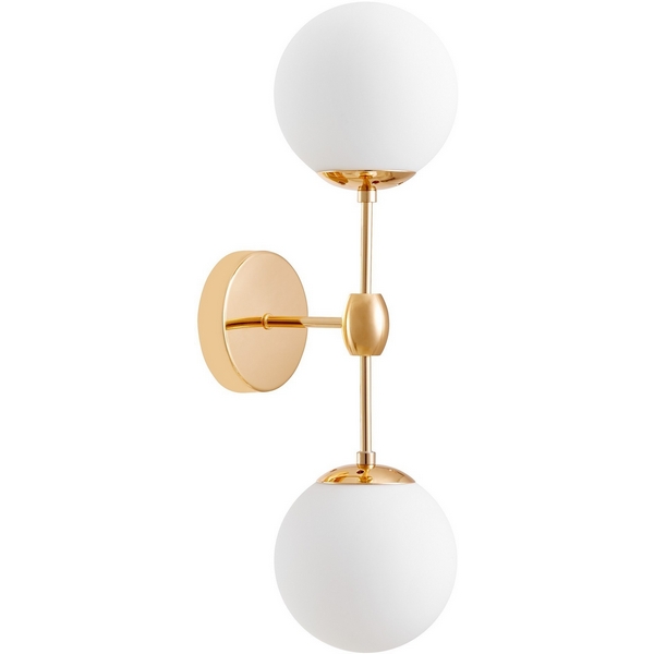 

Бра Lumina Deco Zodiak LDW 6001-2 FGD+WT, Белый, Zodiak LDW 6001-2 FGD+WT