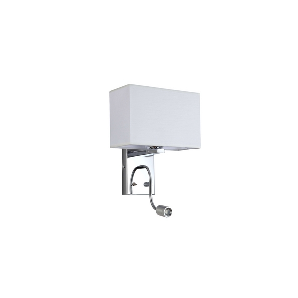 

Бра со светодиодной подсветкой для чтения LDW 6053-2 WT Lumina Deco Kasni, Белый, Kasni LDW 6053-2 WT