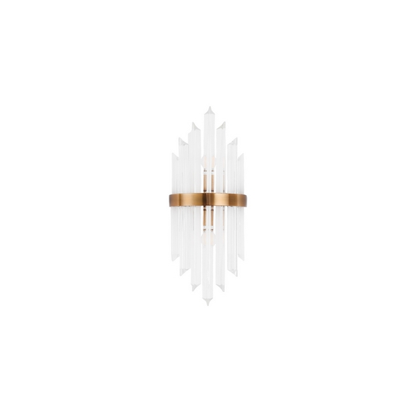 

Настенный светильник хрустальный LDW 8017-2 Lumina Deco Ringletti MD, Бронза, Ringletti LDW 8017-2 MD