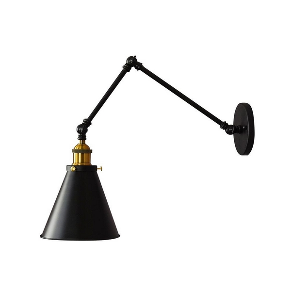 

Бра на гибкой ножке LDW B007-2 BK Lumina Deco Rubi, Rubi LDW B007-2 BK