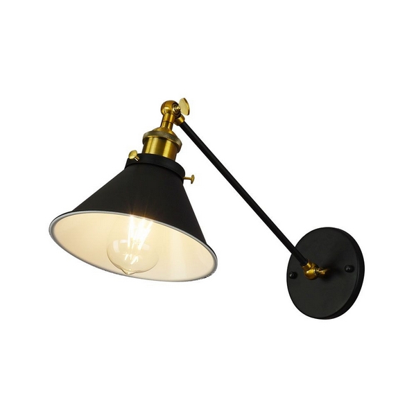 

Бра LDW B016-1 BK Lumina Deco Gubi, Черный, Gubi LDW B016-1 BK