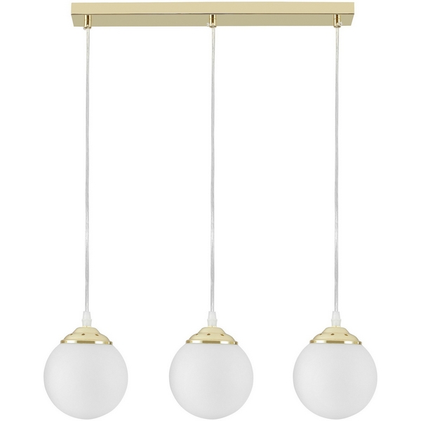 

Подвесной светильник Lampit Fino TP 2002-3 GD, Белый, FINO TP 2002-3 GD