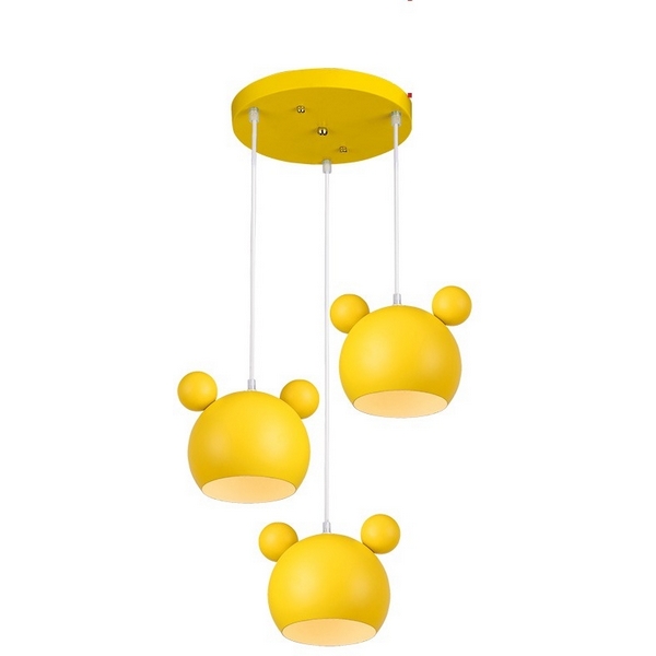 

Подвесной светильник для детской Lumin'arte PANDA-PL40E27-3YL, Желтый, PANDA-PL40E27-3YL