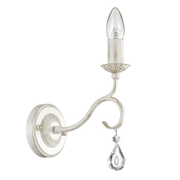 

Бра с хрусталем Otesso 3409/1W (Lumion), Белый, Otesso 3409/1W