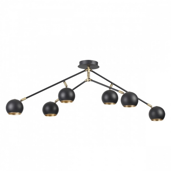 

Потолочная люстра Dondoo 3635/6C (Lumion), Черный, Dondoo 3635/6C