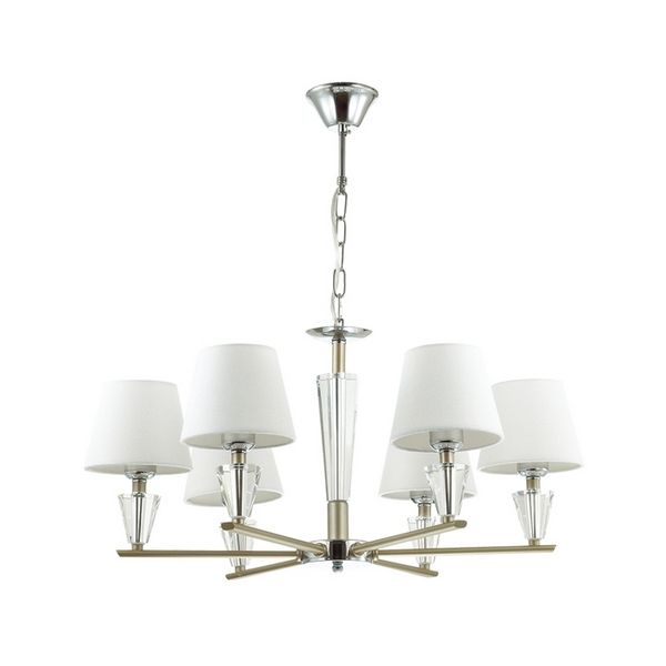 

Подвесная люстра Lumion Loraine 3733/6, Белый, Loraine 3733/6