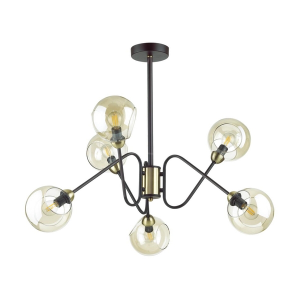 

Потолочная люстра Lofti 4518/6C (Lumion), Черный, Lofti 4518/6C