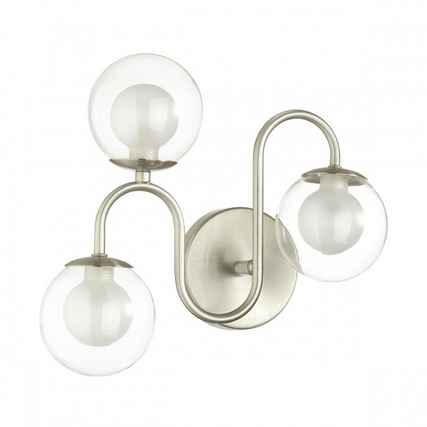 

Бра для ванной IP44 Lumion Flippa 4568/3W, Никель, Flippa 4568/3W