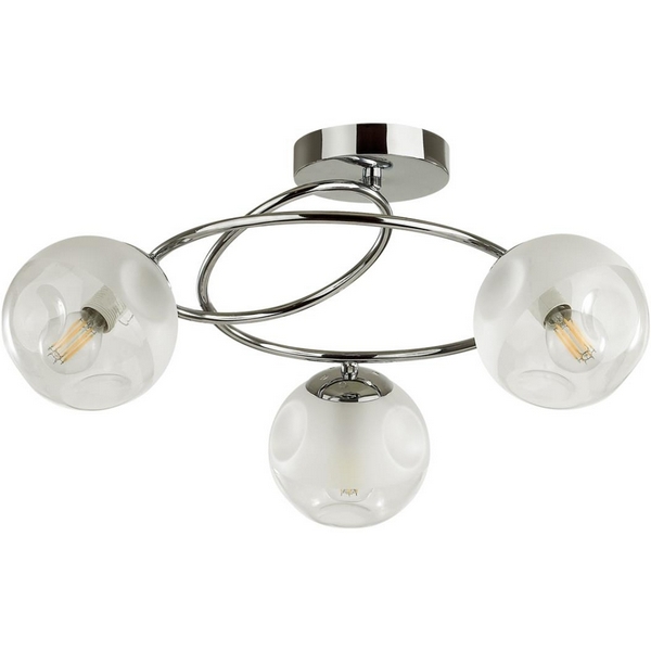 

Люстра потолочная хром E14 3*40W Lumion BELINDA 5209/3C, Белый;хром, BELINDA 5209/3C