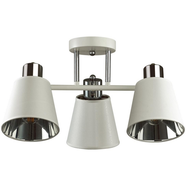 

Потолочная люстра на штанге белый, хром E14 3*40W Lumion Gretchen 5219/3C, Gretchen 5219/3C