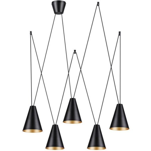 

Подвесной светильник Lumion Brooks 5226/5, Черный, Brooks 5226/5