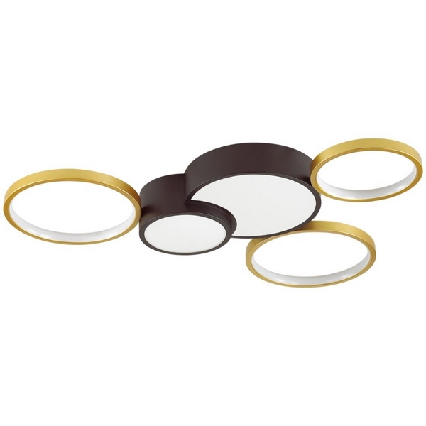 

Потолочная люстра светодиодная Lumion Norbert 5255/80CL, Черно-белый, Norbert 5255/80CL
