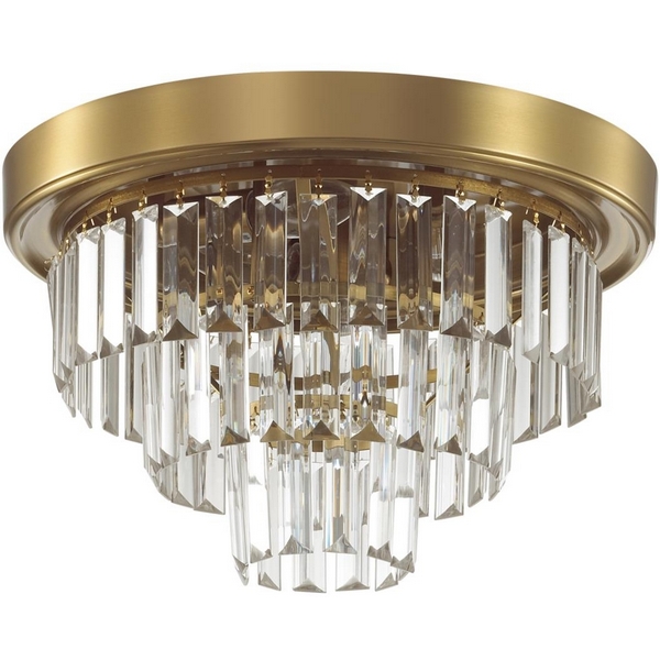 

Люстра потолочная латунь E14 4*40W Lumion Zaha 5257/4C с подвесками, Прозрачный, Zaha 5257/4C