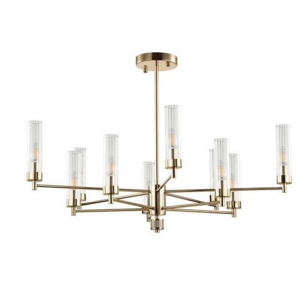 

Люстра потолочная на штанге Lumion Kamilla 5274/10C, Золото, Kamilla 5274/10C