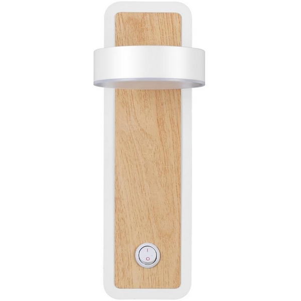 

Настенный светильник Lumion Leland 5630/5WL белый, под дерево LED 5W 3000K 265Лм 220V, Leland 5630/5WL