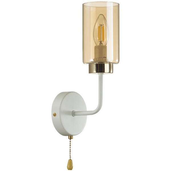 

Бра Lumion Dallin 5639/1W белый, золотой E14 1*40W 220V, Бежевый, Dallin 5639/1W