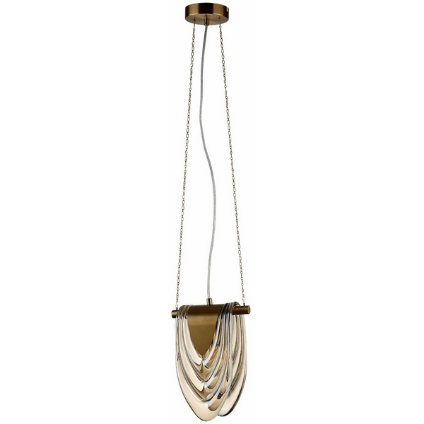 

Подвесной светильник Lumion Ochre 6515/1 латунь E14 1*40W 220V, Коньячный, Ochre 6515/1
