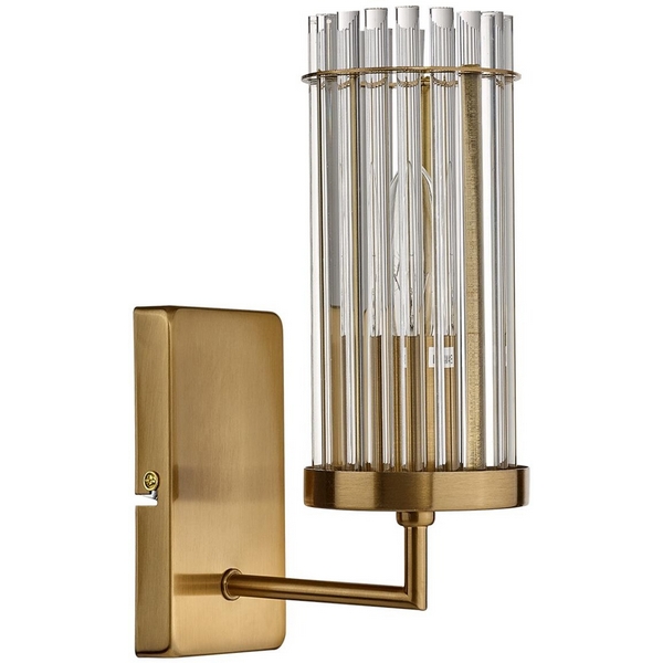 

Бра Lumion Ellow 6527/1W латунь E14 1*40W 220V, Прозрачный, Ellow 6527/1W