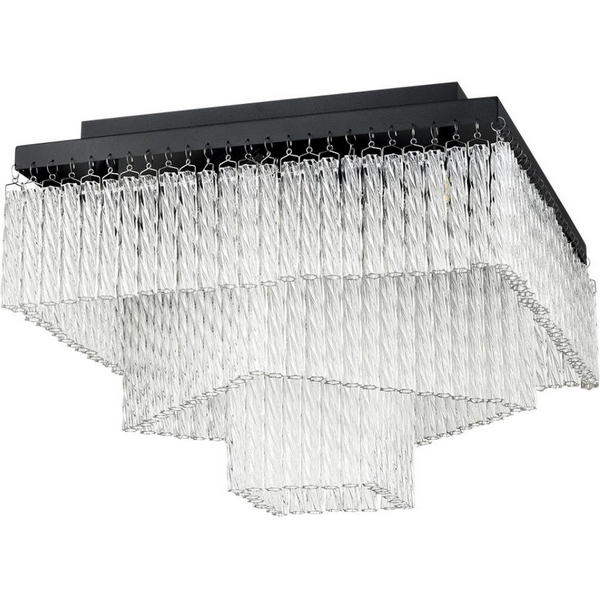 

Потолочная люстра Lumion Spirals 6576/11CS черный/прозрачный/металл/стекло G9 11*20W 220V, Spirals 6576/11CS