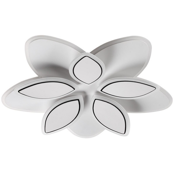 

Потолочная люстра светодиодная с цветами Lumion Lotus LED 8014/75CL белый/белый металл/акрилл 75W 220V 3000-6000K, Lotus 8014/75CL