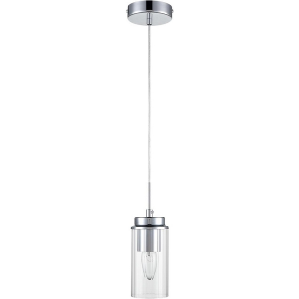 

Подвесной светильник Lumion Isha 8102/1A хром/прозрачный металл/металл Е14 1*40W 220V, Isha 8102/1A