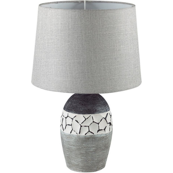 

Настольная лампа Lumion Avalona 8118/1T серый, керамика/текстиль E27 1*60W 220V, Avalona 8118/1Т