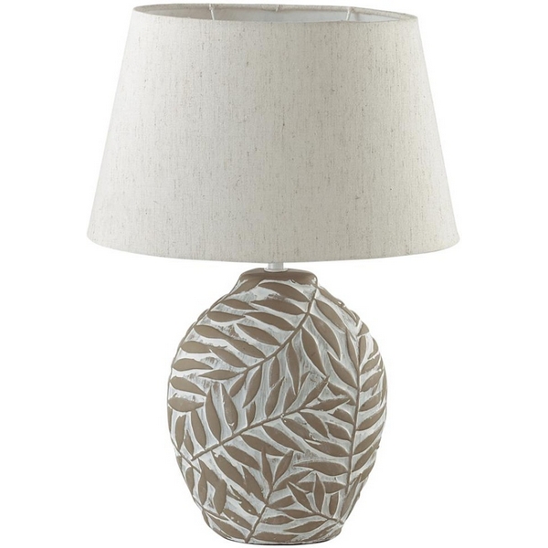 

Настольная лампа Lumion Ramora 8134/1T бежевый, керамика/текстиль E27 1*60W 220V, Ramora 8134/1Т