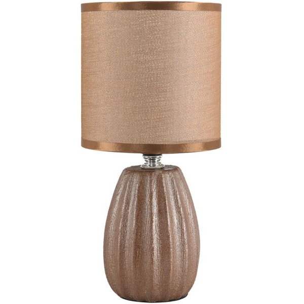 

Настольная лампа Lumion Evana 8171/1T коричневый, керамика/текстиль E14 1*40W 220V, Evana 8171/1T