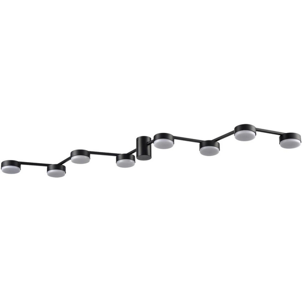 

Потолочная люстра Lumion Sanata 8187/8C черный, металл LED GX53 8*7W 220V, Sanata 8187/8C