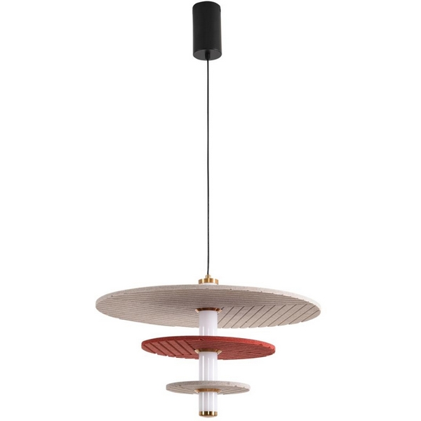 

Подвесной светильник светодиодный Lumion Felta 8296/11AL черный/бежевый/бурый, металл/фетр/акрил LED 11W 3000K 220V, Оранжевый, Felta 8296/11AL