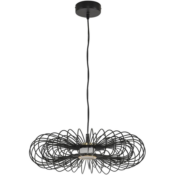 

Подвесной светильник светодиодный Lumion Camomile 8301/9L LEDIO черный, металл/акрил LED 9W 3000K 220V, Camomile 8301/9L