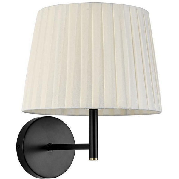 

Бра Lumion Tune 8302/1W бронза/черный/бежевый, металл/текстиль E27 1*60W 220V, Tune 8302/1W