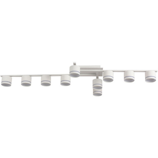 

Люстра потолочная накладная с led-лампами Lumion Agnia 8303/10C белый, металл GX53 LED 10*7W 220V, Agnia 8303/10C