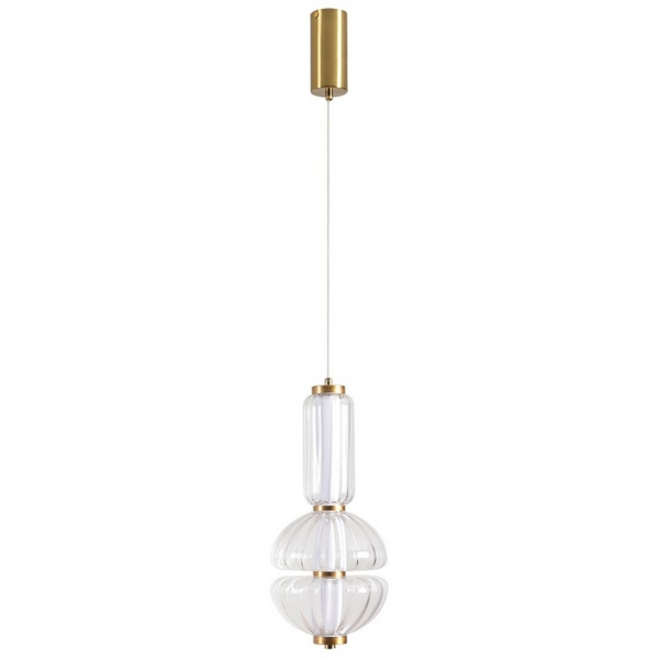 

Подвесной светильник Lumion Taisha 8325/28L бронза/прозрачный, металл/стекло LED 28W 4000K 220V, Taisha 8325/28L