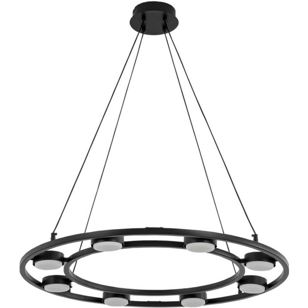 

Подвесной светильник Lumion Torina 8340/8 черный, металл LED GX53 8*7W 220V, Torina 8340/8