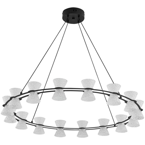 

Люстра подвесная Lumion Vinora 8341/54L LEDIO LN черный/прозрачный металл/акрил LED 54W 3000K 220V, Vinora 8341/54L