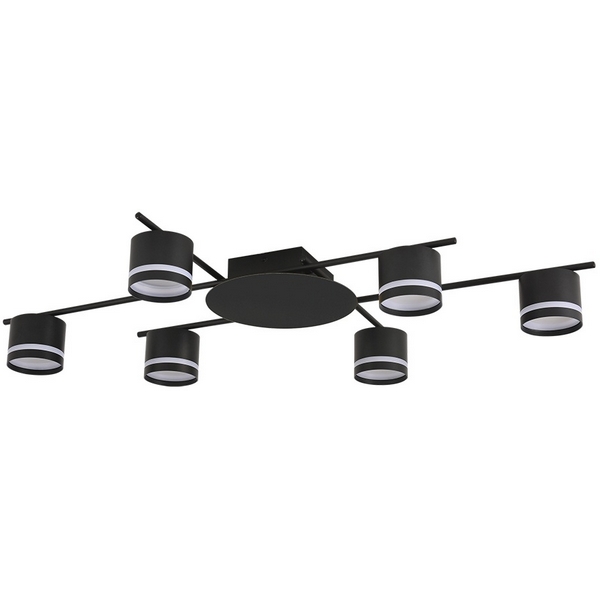 

Потолочная люстра Lumion Berty 8362/6C черный, металл/акрил GX53 LED 6*7W 220V BERTY, Berty 8362/6C