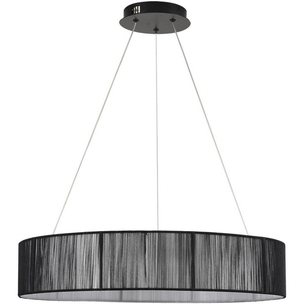 

Подвесной светильник Lumion Kava 8371/40L черный, металл/текстиль/силикон LED 40W 3000/4000/6000K 220V, Kava 8371/40L