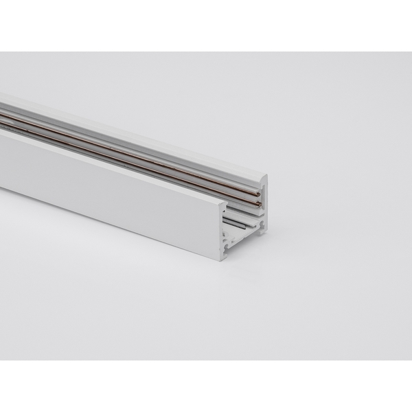 Изображение товара Шинопровод низковольтный накладной низкопрофильный белый 48V 2,5 м Lumker SY-LINK-20S1S-2.5-WH