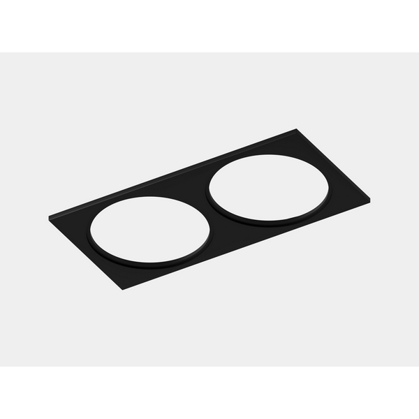 

Рамка двойная квадратная черная Lumker Combo Mini 2.0 C-2MINI-FR2S-BL, Combo Mini 2.0 C-2MINI-FR2S-BL